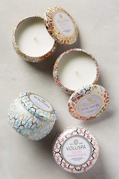 Voluspa Candles from Anthropologie